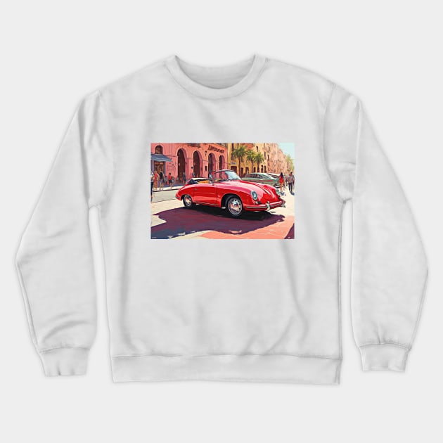 Porsche 356 Crewneck Sweatshirt by DeVerviers